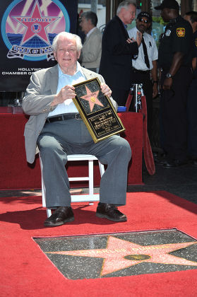 Charles Durning Receives a Star on the Hollywood Walk of Fame, Los