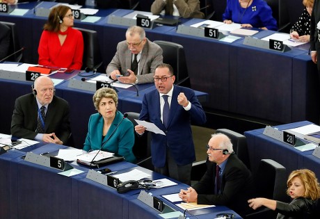 European Parliament votes for a new president, Strasbourg, France - 17 Jan 2017