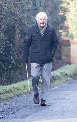 Frank Bough out and about, Berkshire, UK - 17 Jan 2017
