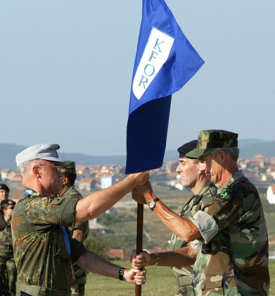 Outgoing Kfor Commander Lt Gen Holger Editorial Stock Photo - Stock ...