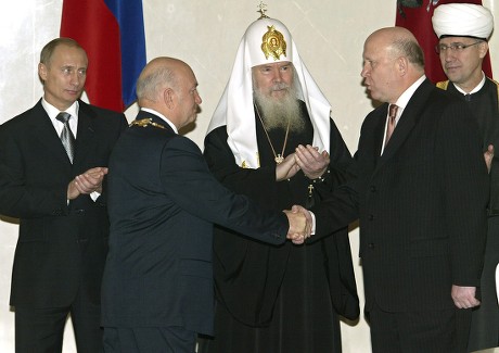 Russia Moscow Mayor Inauguration - Dec 2003