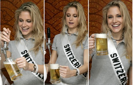 Thailand Miss Universe 2005 Beauty Queen Beer - May 2005