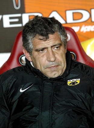 Aeks Portuguese Technical Director Fernando Santos Editorial Stock ...