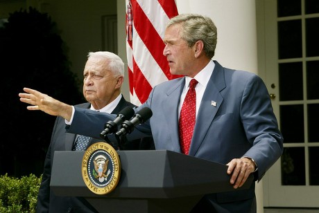 Us Israel Bush Sharon - Jul 2003