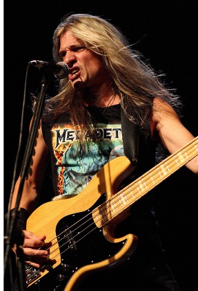 James Lomenzo Bass Guitarist Megadeth Performs Editorial Stock Photo ...