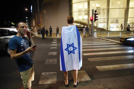 Right Wing Israeli R During Protest Editorial Stock Photo Stock Image