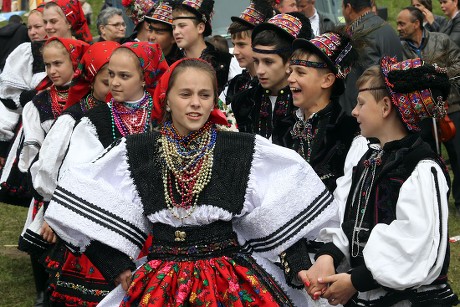 Young Romanian Dressed Traditional Suits Maramures Editorial Stock ...