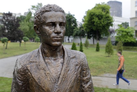 New Statue Gavrilo Princip Stands Park Editorial Stock Photo - Stock ...