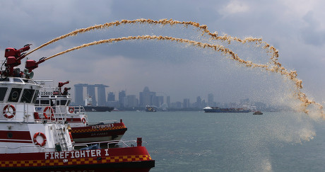 Singapore Civil Defense Force Scdf Fire Editorial Stock Photo - Stock ...