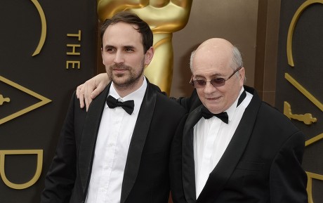 French Filmmaker Benjamin Renner (l) and French Producer Didier Brunner (r) Arrive For the 86th Annual Academy Awards Ceremony at the Dolby Theatre in Hollywood California Usa 02 March 2014 the Oscars Are Presented For Outstanding Individual Or Collective Efforts in Up to 24 Categories in Filmmaking United States Los Angeles