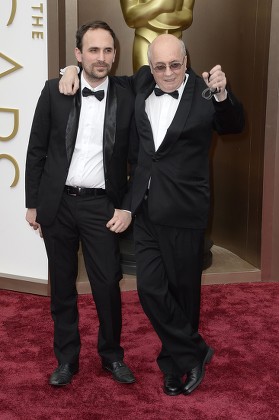 French Filmmaker Benjamin Renner (l) and French Producer Didier Brunner (r) Arrive For the 86th Annual Academy Awards Ceremony at the Dolby Theatre in Hollywood California Usa 02 March 2014 the Oscars Are Presented For Outstanding Individual Or Collective Efforts in Up to 24 Categories in Filmmaking United States Los Angeles