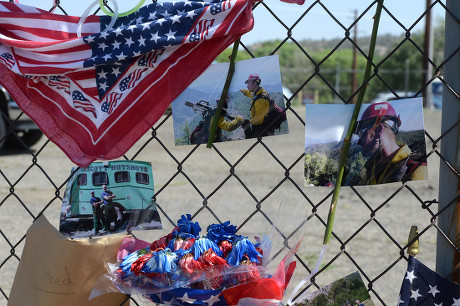 Photographs Firefighter Victims Granite Mountain Hotshot Editorial