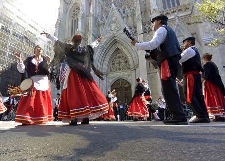 Dancers Italian Musical Troupe Viginti Millys Editorial Stock Photo ...