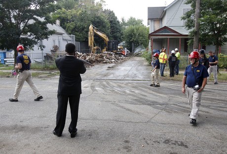 Usa Crime Ohio Castro Home Demolition - Aug 2013