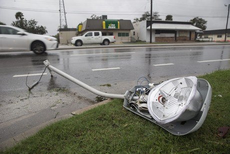 General View Shows Collapsed Citgo Gas Editorial Stock Photo Stock
