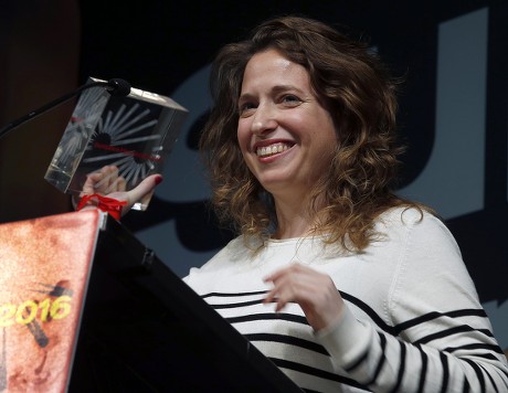 Director Elite Zexer Accepts the 'World Cinema Dramatic Grand Jury Prize' For the Film 'Sand Storm' at the 2016 Sundance Film Festival Awards Ceremony in Park City Utah Usa 30 January 2016 the Festival Runs From 21 to 31 January 2016 United States Park City