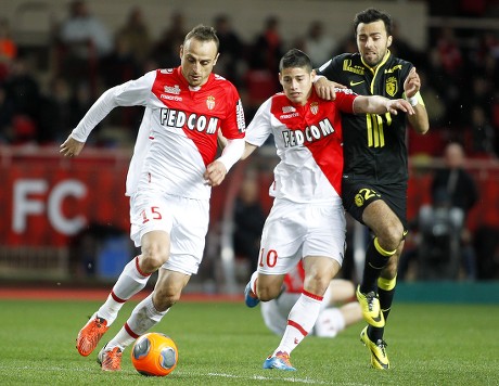 Monaco Players Dimitar Berbatov L James Editorial Stock Photo - Stock Image  | Shutterstock | Shutterstock Editorial