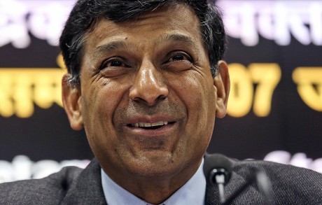Raghuram Rajan Governor Reserve Bank India Editorial Stock Photo ...