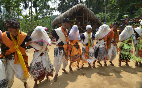 Tiwa Tribal Boys Girls Wearing Their Editorial Stock Photo - Stock ...