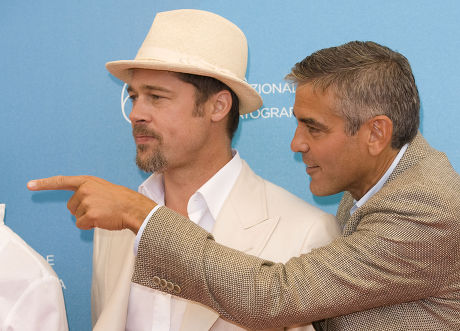 Brad Pitt George Clooney Editorial Stock Photo - Stock Image | Shutterstock