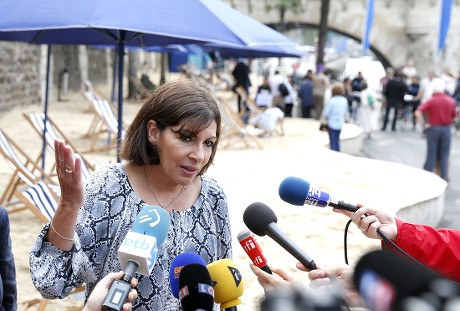 Mayor Paris Anne Hidalgo Launched Traditional Editorial Stock Photo ...