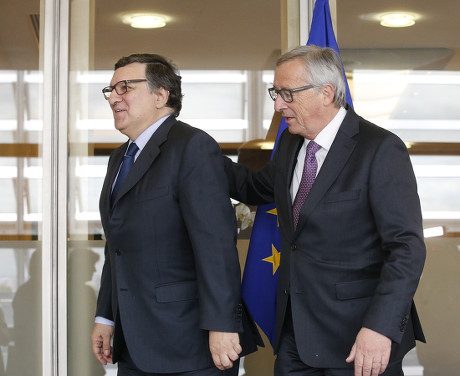 Belgium Eu Commission Barroso Juncker Meeting - May 2015