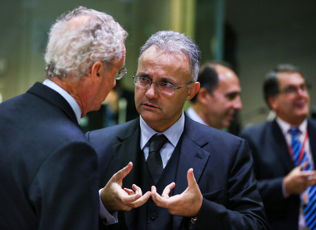 Belgium Eu Ministers of Foreign Affairs Council Nov 2013 Stock