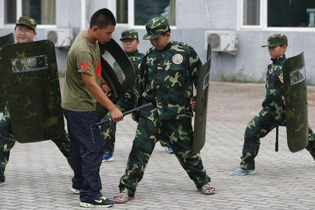 Young Children Riot Gear Take Part Editorial Stock Photo - Stock Image ...