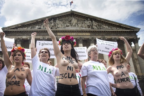France Prostitution Protest - Jun 2015