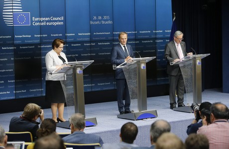 Belgium Eu Summit - Jun 2015