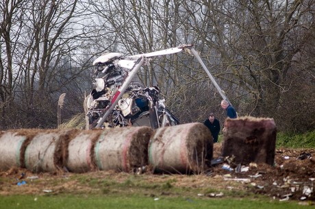 Britain Accidents Helicopter Crash - Mar 2014