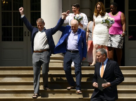Usa New York Supreme Court Gay Marriage Reaction - Jun 2015