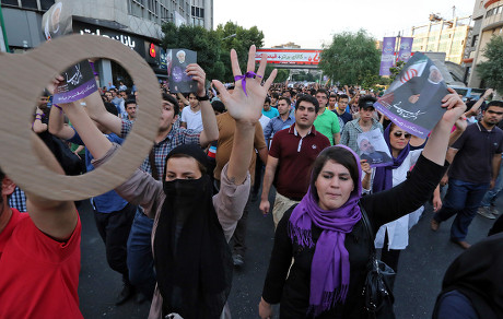 Iran Elections Rally - Jun 2013