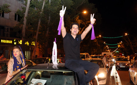 Iran Elections Celebrations - Jun 2013