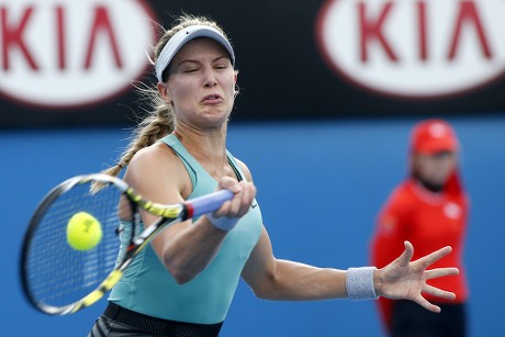 Eugenie Bouchard Canada Returns Virginie Razzano Editorial Stock Photo ...