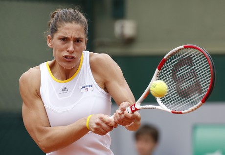 Andrea Petkovic Germany Action During Her Editorial Stock Photo - Stock ...