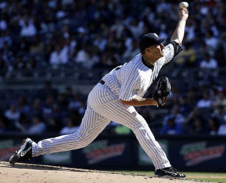 This is a 2013 photo of Andy Pettitte of the New York Yankees