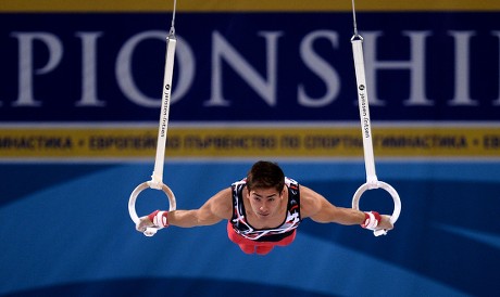 Ibrahim Colak Turkey Performs On Rings Editorial Stock Photo - Stock