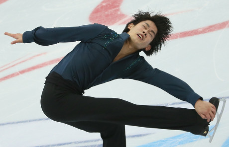 Takahiko Kozuka Japan Performs During Mens Editorial Stock Photo