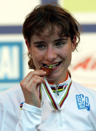 World Champion Marianne Vos Netherlands Celebrates Editorial Stock ...