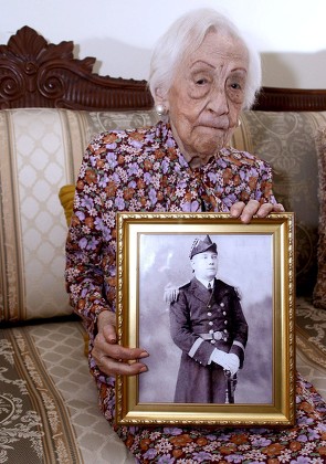 Maria Esther Heredia De Capovilla Holds Editorial Stock Photo - Stock ...