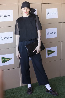 Jockey fashion show, Arrivals, Madrid Fashion Week, Spain - 15 Jul 2014