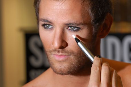 Big Brother contestant Stuart Pilkington launches the World's first YSL Touches Eclat For Men at Selfridges London, Britain -11 Sep 2008