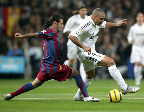 Real Madrid Brazilian Striker Ronaldo Nazario Editorial Stock Photo - Stock  Image