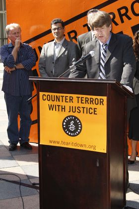 'Call to Shut Down Guantanamo' Amnesty International Press Conference, Santa Monica, California, America - 18 Sep 2008