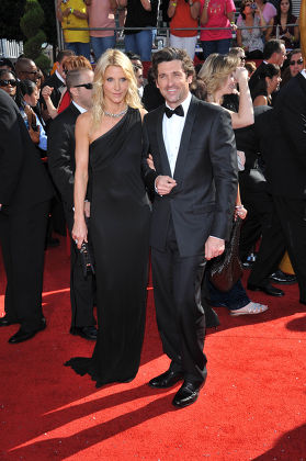 Patrick Dempsey Wife Jill Fink Editorial Stock Photo - Stock Image