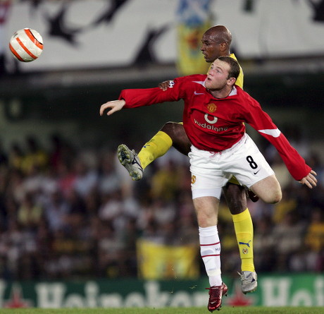 Villarreals Brazilian Marcos Antonio Senna Background Editorial Stock