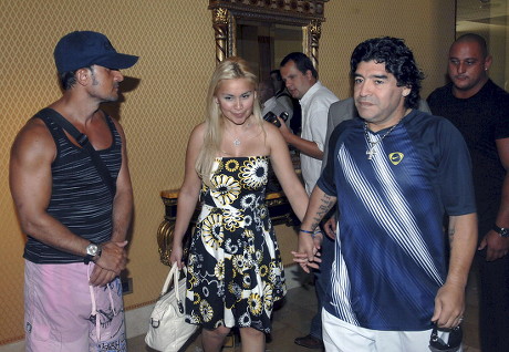 Spain Soccer Maradona's Press Conference - Sep 2008