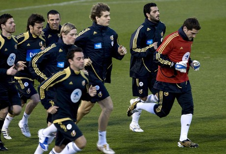 Spanish National Soccer Team Players Iker Editorial Stock Photo - Stock