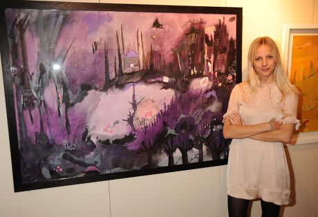 'Sinister Stories and Fairytail Landscapes' exhibition of paintings by Tahnee Lonsdale, London, Britain - 08 Oct 2008